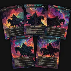 x20 FOIL Nazgul Bundle - High Quality Altered Art Custom Cards - Image 3