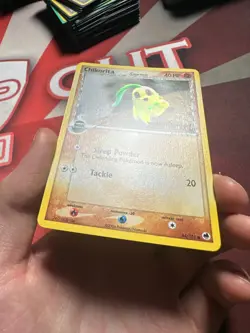 CHIKORITA [Delta] 44/101 EX Dragon Frontiers REVERSE HOLO Pokemon TCG card NM+ - Image 2