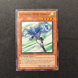 RYMP-EN008 Elemental HERO Stratos Common 1st edition Yugioh Card lightly played - Image 1