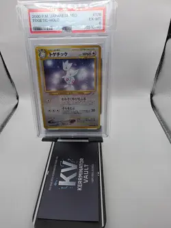 Pokemon Neo Genesis No. 176 Light Togetic Holo Card Japanese Edition PSA 6 - Image 1