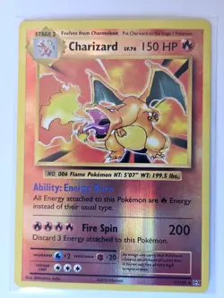 Pokemon Charizard 11/108 XY Evolutions Reverse Holo Rare 2016 TCG Card - Image 1