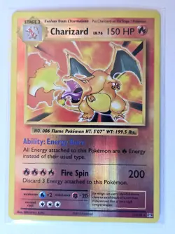 Pokemon Charizard 11/108 XY Evolutions Reverse Holo Rare 2016 TCG Card - Image 3