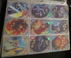 Full Set Demon Slayer Kimetsu SSR Rare 1-27 Holo Foil Cards NM CCG Anime Manga - Image 4