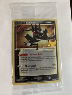 Greninja Star SWSH144 Holo Promo Card Sword & Shield Sealed - Image 1
