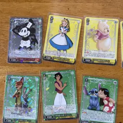 Disney 100 Weiss Schwarz 24 Cards Complete Set RARE Cards Cracked Ice (FF) - Image 2