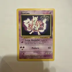 Pokemon Card - Mewtwo (WB Movie Promo) - WoTC Promo Stamped #3 - Image 1