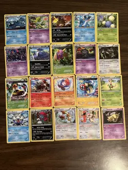 Lot of 40 XY and BW era non holo rare Pokemon cards - NM/LP - Tyrantrum - Image 2