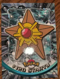 Topps Pokemon Card #120 Staryu in excellent condition - Image 1