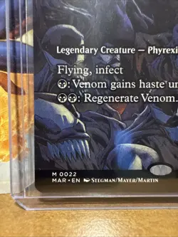 Venom, King in Black - Skithiryx Blight Dragon (Borderless) Marvel Eternal-Legal - Image 2