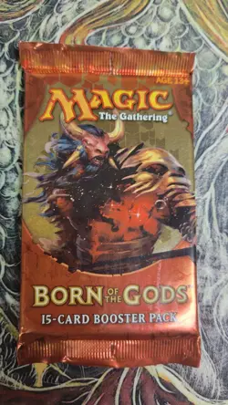 *Born of the Gods* Booster Pack New from Sealed Box MTG 2014 - Image 1