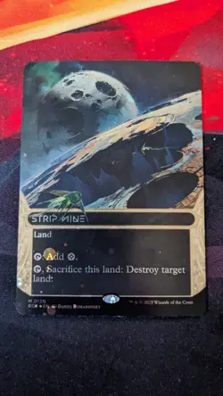 Strip Mine (0130) (Borderless) (Galaxy Foil) Edge of Eternities: Stellar Sights - Image 1