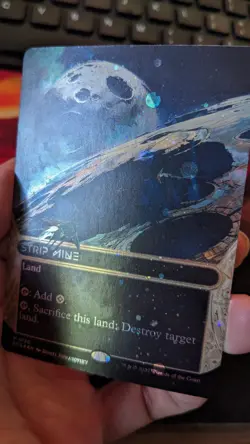 Strip Mine (0130) (Borderless) (Galaxy Foil) Edge of Eternities: Stellar Sights - Image 2