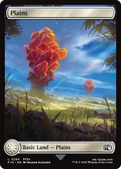 Plains (0294) - 294 - FINAL FANTASY- Near Mint - MTG - Image 1