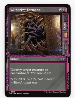 Withering Torment (Showcase) Duskmourn: House of Horror Foil - Image 1
