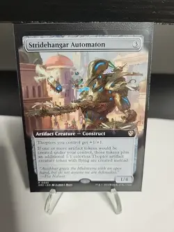 Stridehangar Automaton (Extended Art) Commander: Aetherdrift Regular - Image 1