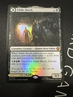 Eddie Brock Marvel's Spider-Man Foil - Image 2