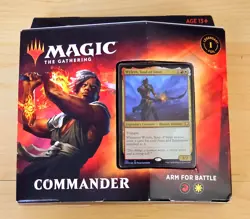 Arm For Battle Commander Deck 2020 Commander Legends SEALED & NEW - MTG - Image 1