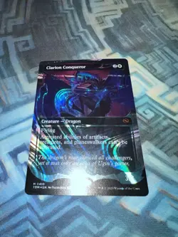 MTG Showcase Halo Foil Clarion Conqueror NM Unplayed Tarkir: Dragonstorm - Image 3