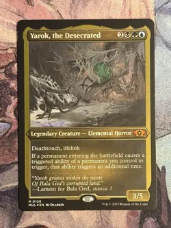 MTG Yarok, the Desecrated - Multiverse Legends Magic the Gathering NM Etched - Image 1