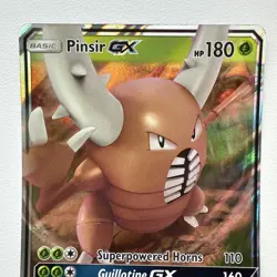 2019 Pinsir GX 6/68 Hidden Fates Ultra Rare Pokemon TCG Holo - Image 2