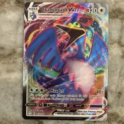 Pokemon TCG Cramorant VMAX Shining Fates 055/072 Holo Ultra Rare - Image 1