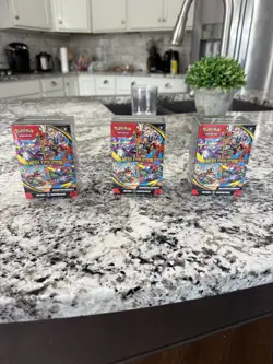 3x Pokemon Mega Evolution TCG Pokemon Booster Bundles - Image 1