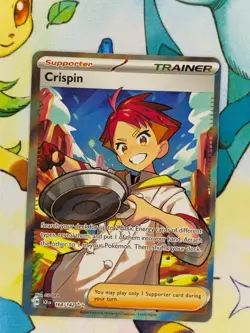 Crispin 164/ 142 Pokemon Stellar Crown (SCR) 2024 NM 🔥🔥🔥 - Image 1