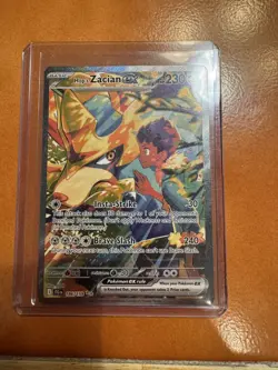Pokemon - Journey Together - Hop's Zacian ex 186/159 - SIR Holo NM - Image 1
