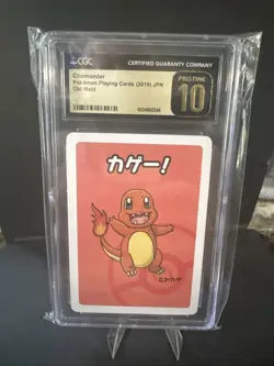 Charmander (Red Back) - CGC Pristine 10 - Japanese Old Maid - Pokemon TCG 2019 - Image 1