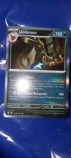 Pokemon - Umbreon 059/131 - Evoluzioni Prismatiche - Holo ITA - Image 1
