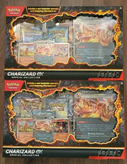 Pokemon TCG Charizard ex Special Collection Box (Lot of 2) - Image 1