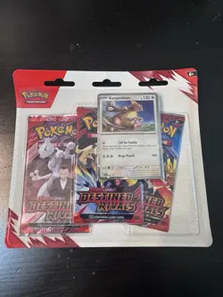 NEW! POKEMON TCG SCARLET & VIOLET DESTINED RIVALS 3 PACK BLISTER - Image 1
