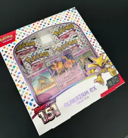Pokemon 151 Scarlet & Violet Alakazam ex Collection Booster Box TCG Sealed - Image 1