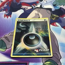 Pokemon TCG Play Stamped Dark And Fire Energy Call Of Legends - Image 2