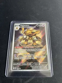 Pokemon Alakazam TCG Special Illus. Rare Promo Near Mint Mega Evolutions - Image 1