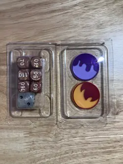 Pokemon Prismatic Evolutions Damage Counter Dice & Coin Set Pokemon TCG - Image 1