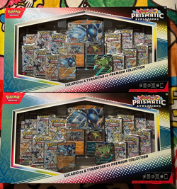 Pokemon (x2) Prismatic Evolutions Premium Collection Box Sam’s Club - Image 1
