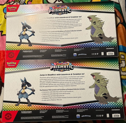 Pokemon (x2) Prismatic Evolutions Premium Collection Box Sam’s Club - Image 2