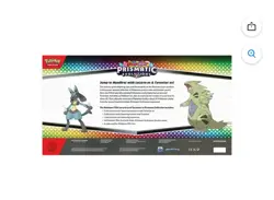 Lucario And Tyranitar Ex Pokemon TCG Prismatic EX Premium Collection Box Set - Image 2