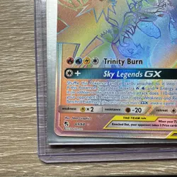 Pokemon MOLTRES & ZAPDOS & ARTICUNO GX 69/68 (Secret Rare Rainbow) Hidden Fates - Image 2