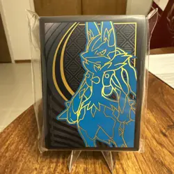 Pokemon ETB Sleeves - Mega Evolutions Lucario - Image 1