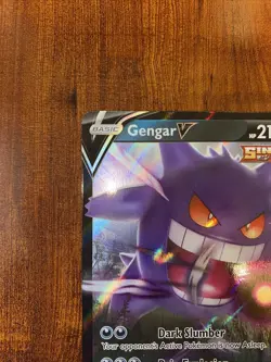 Pokemon Gengar V Fusion Strike 156/264 Holo Ultra Rare MINT PACK FRESH - Image 3