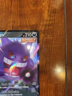 Pokemon Gengar V Fusion Strike 156/264 Holo Ultra Rare MINT PACK FRESH - Image 4