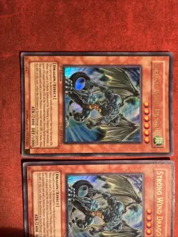 Strong Wind Dragon RGBT-EN003. Please Set Of 3. Ultra Rare ￼ - Image 2