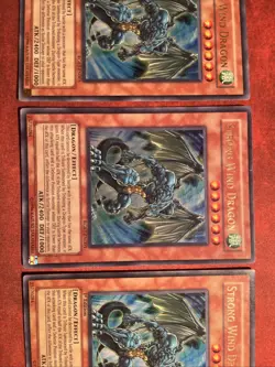 Strong Wind Dragon RGBT-EN003. Please Set Of 3. Ultra Rare ￼ - Image 3
