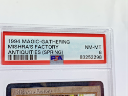 ANTIQUITIES - PSA 8 Mishra's Factory (Spring) - MTG Magic the Gathering Card - Image 2