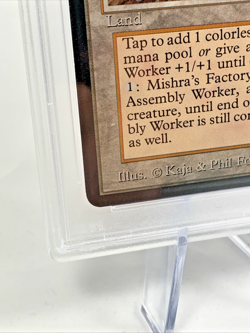 ANTIQUITIES - PSA 8 Mishra's Factory (Spring) - MTG Magic the Gathering Card - Image 4