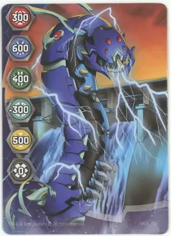 Bakugan Evolutions Collectible Metal Card E12 GATE_025 - Image 1