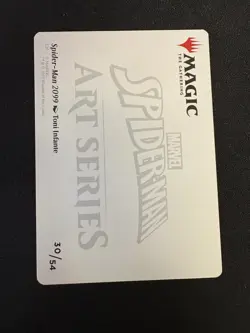 Spider-Man 2099 Art Card - Art Series: Marvel's Spider-Man - 30/54 - MTG - Image 2