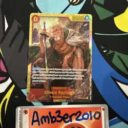 Silvers Rayleigh OP08-118 SEC One Piece Trading Card Game Two legends English - Image 1